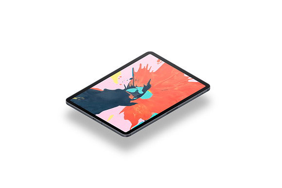 Tablet Pro 2018 - 12 Mockups in Mobile & Web Mockups - product preview 10