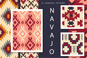 22 Southwestern Navajo Patterns Pack
