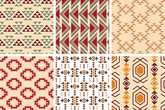22 Southwestern Navajo Patterns Pack in Patterns - product preview 9