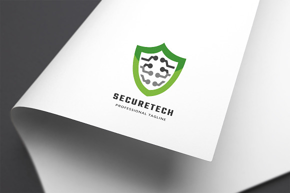 Secure Tech Logo in Logo Templates - product preview 2
