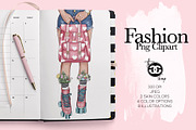 Fashion Png Planner Clipart
