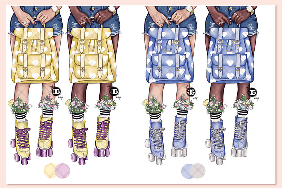 Fashion Png Planner Clipart in Illustrations - product preview 4