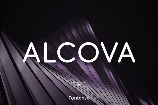 Alcova SC - Modern Rounded Font