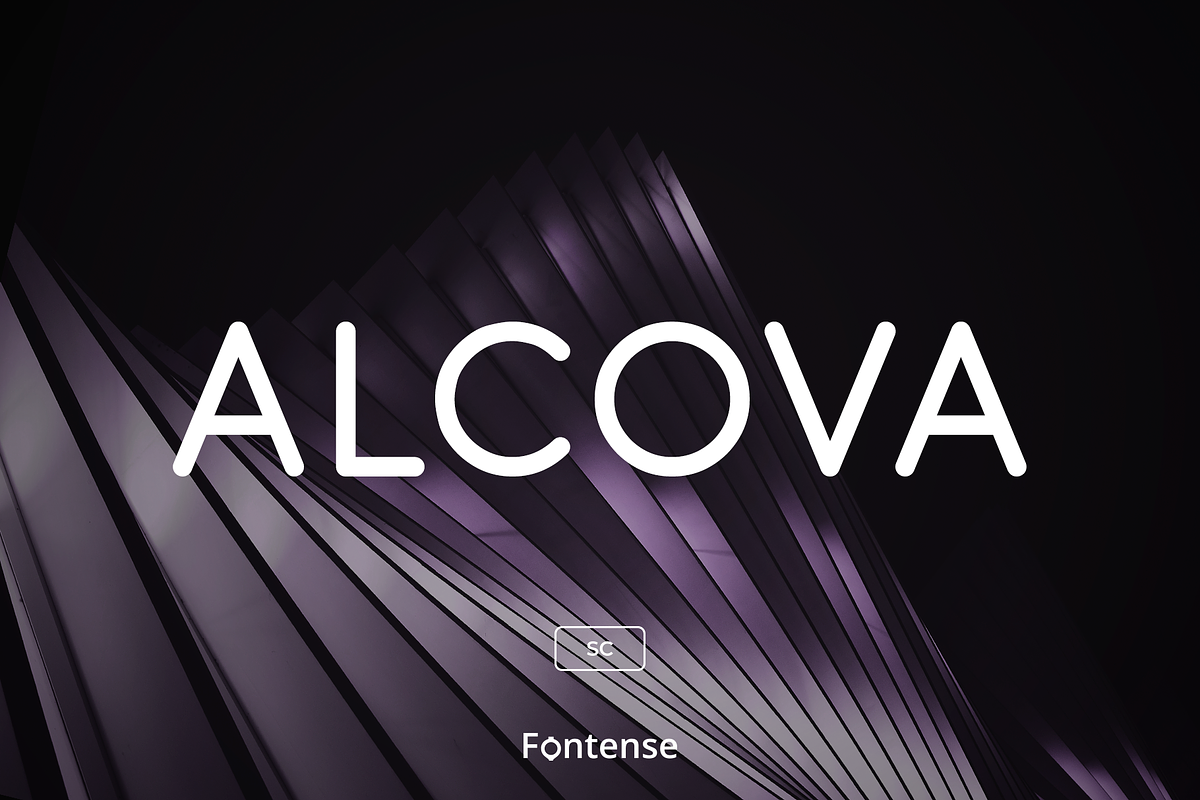Alcova SC - Modern Rounded Font in Display Fonts - product preview 8