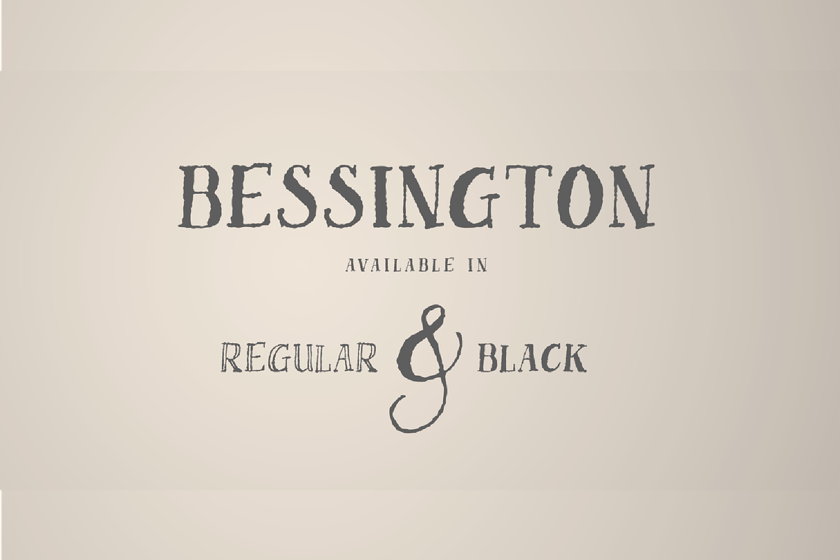 Bessington - Uppercase Display font in Display Fonts - product preview 8