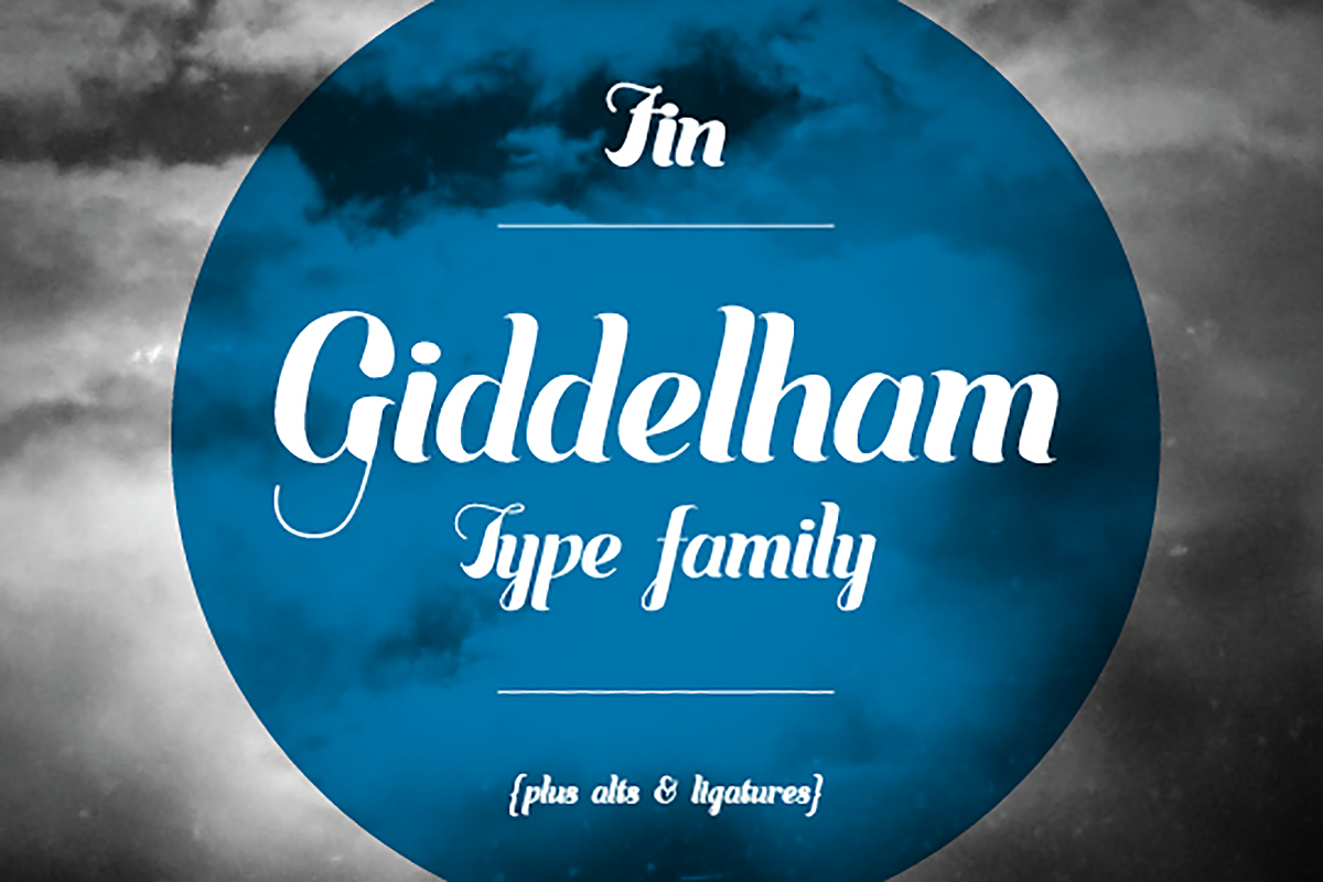 Giddleham Family – Display Font in Serif Fonts - product preview 8