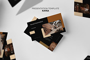 Kavea : Brown Pitch Deck Powerpoint