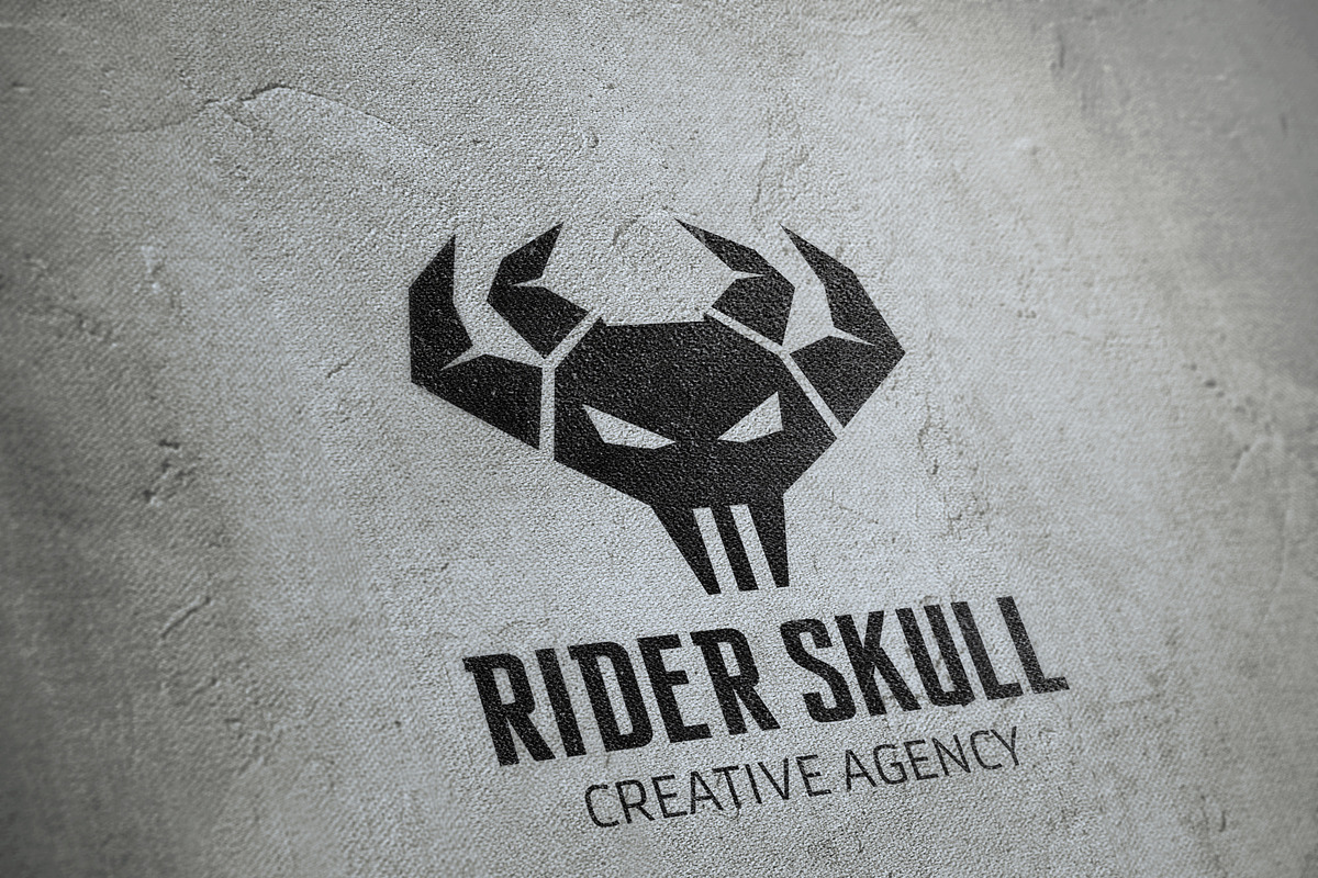 Rider Skull in Logo Templates - product preview 8
