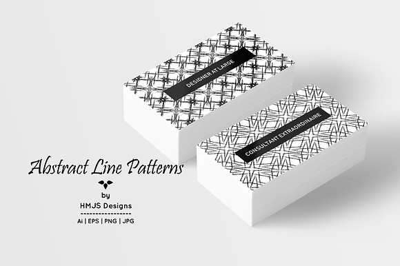 Abstract Line Patterns in Patterns - product preview 5