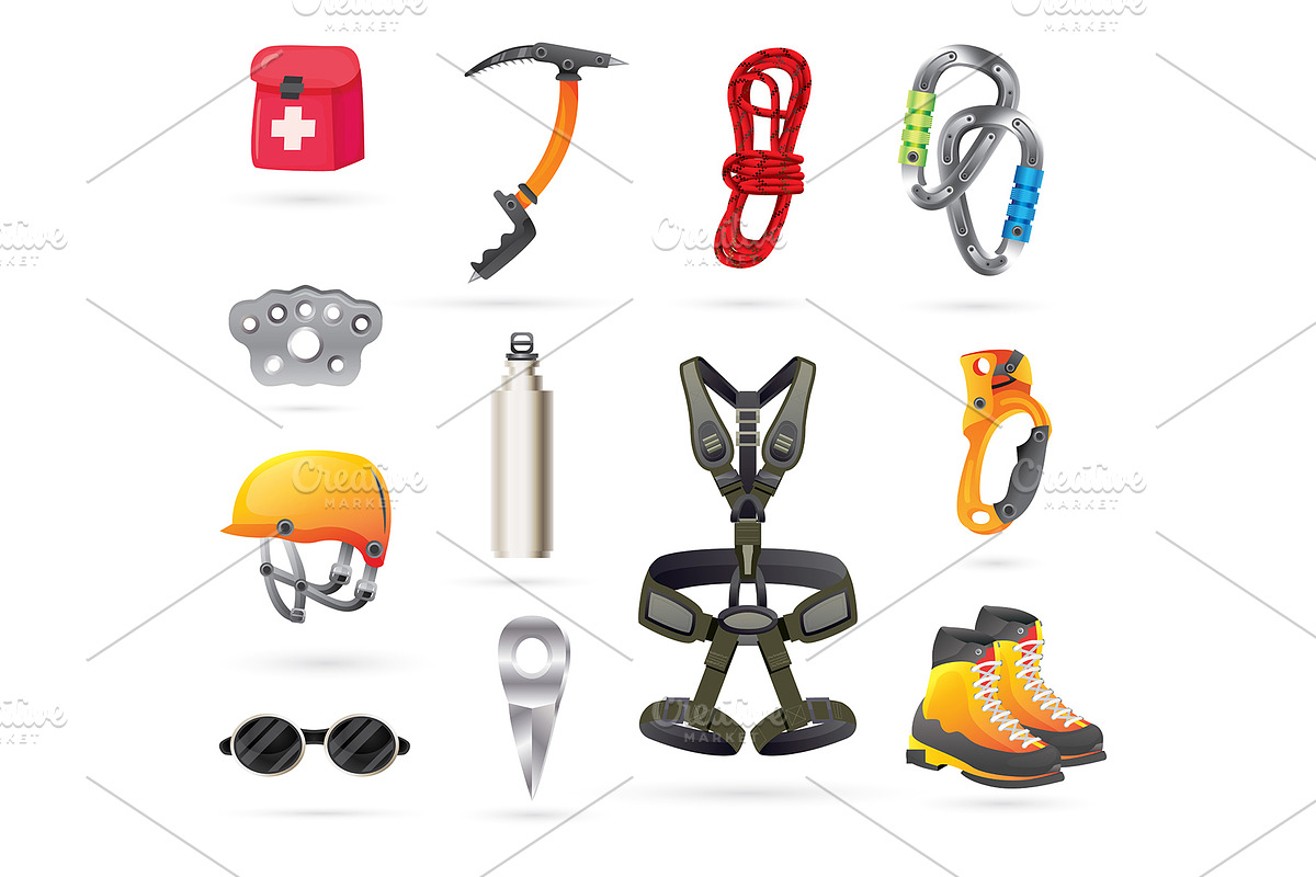 Equipment for Mountaineering in Illustrations - product preview 8