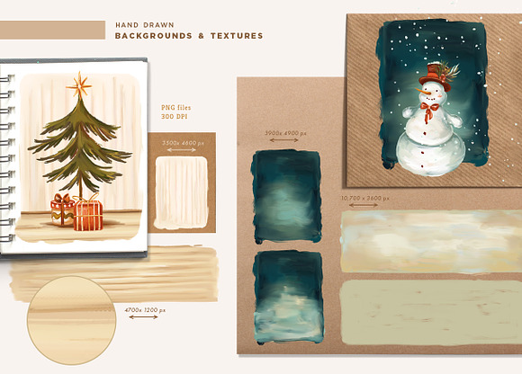 Christmas Squirrels & Winter Scenes in Illustrations - product preview 7