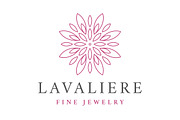 Lavaliere Jewelry Logo Template