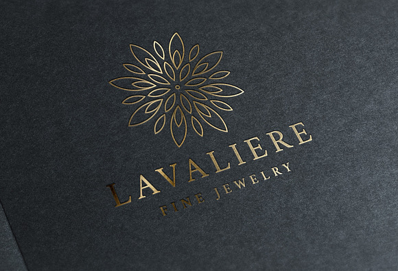 Lavaliere Jewelry Logo Template in Logo Templates - product preview 1