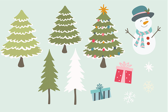 Holiday Racoons in Illustrations - product preview 2