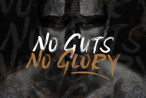 Great Glory Brush Font in Display Fonts - product preview 4