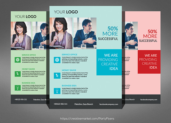 80 Business Templates Bundle in Flyer Templates - product preview 43