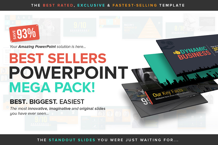 Best Sellers PowerPoint Mega Pack