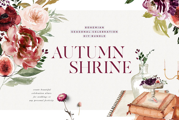 Autumn Shrine - Bohemian Seasonal in Illustrations - product preview 26