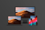 7 Devices Clay Mockups - 2020