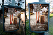 Outdoor Poster Sign Mockups