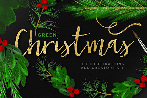 Gold Textures Christmas Mega Bundle in Photoshop Layer Styles - product preview 1