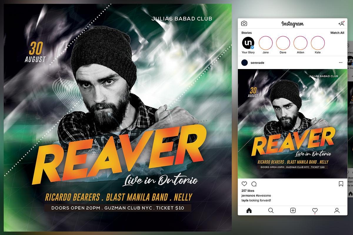 DJ Flyer in Flyer Templates - product preview 8