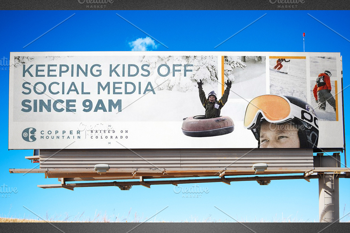 Real World Billboard Mockup Template in Print Mockups - product preview 8