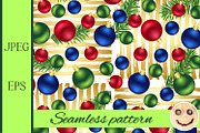 Christmas ornaments pattern