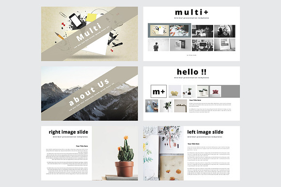 MULTI - Powerpoint Template in PowerPoint Templates - product preview 1
