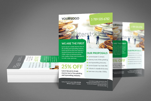 Auditing Firm Flyer Template in Flyer Templates - product preview 3