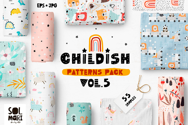 Childish patterns pack vol. 5!