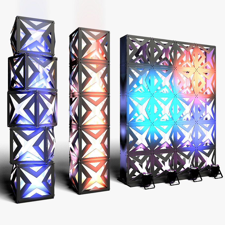 Stage Decor Collection 2 - (9 PCS) in Architecture - product preview 23