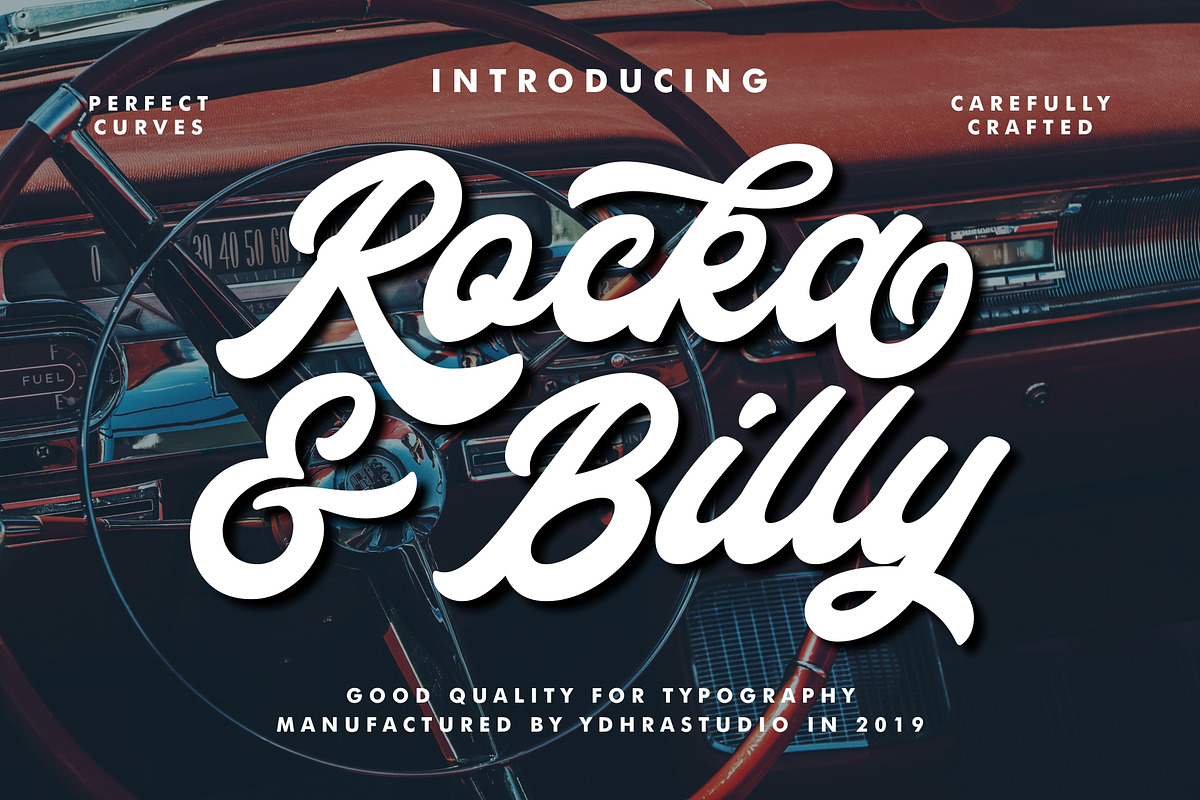 Rocka & Billy - Bold Script Font in Script Fonts - product preview 8