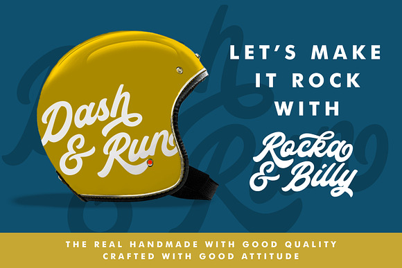 Rocka & Billy - Bold Script Font in Script Fonts - product preview 9