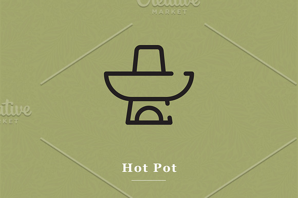 Chinese Food in Icons - product preview 8