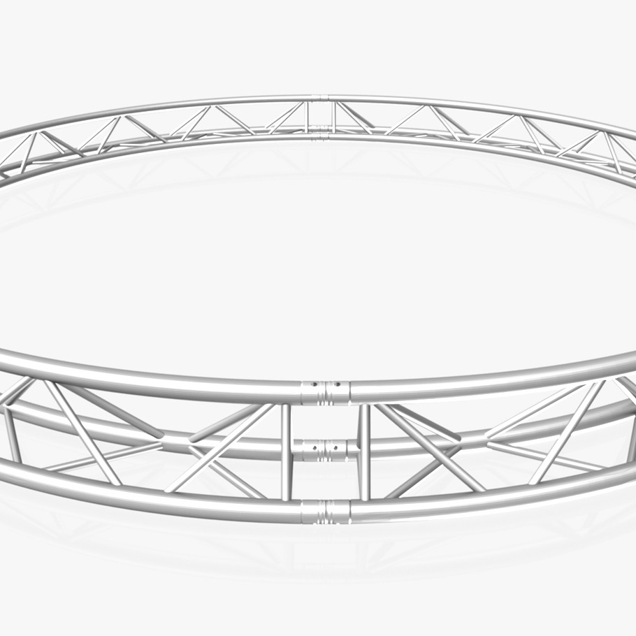Circle Triangular Truss 400cm in Electronics - product preview 4