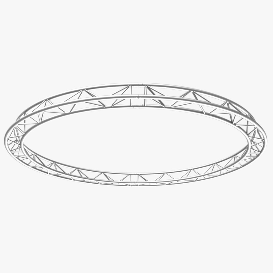 Circle Triangular Truss 400cm in Electronics - product preview 9