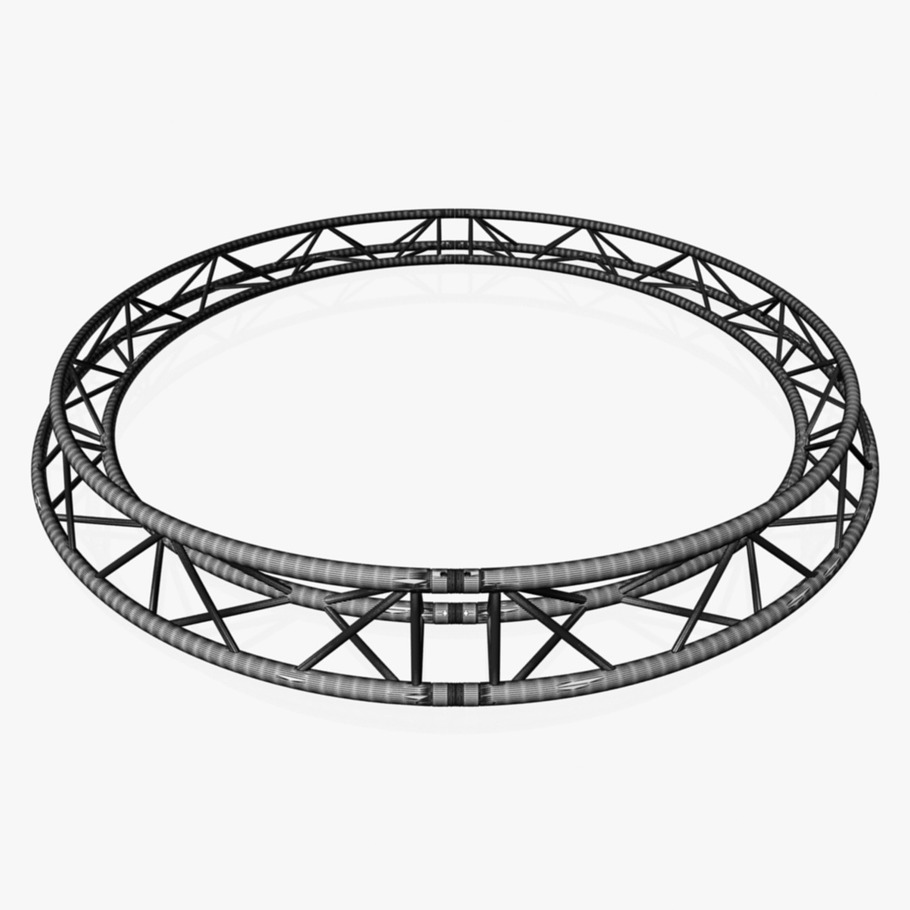 Circle Triangular Truss 300cm in Electronics - product preview 1
