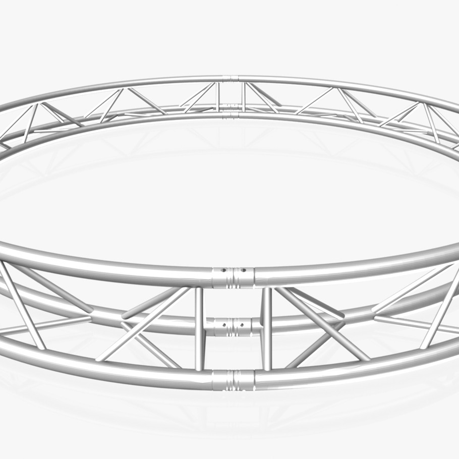 Circle Triangular Truss 300cm in Electronics - product preview 4