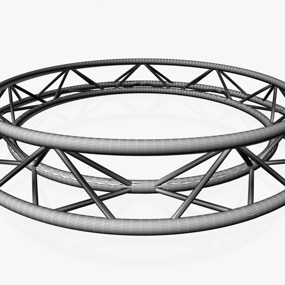 Circle Triangular Truss 200cm in Electronics - product preview 3