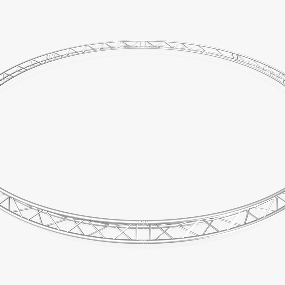 Circle Triangular Truss 800cm in Electronics - product preview 2