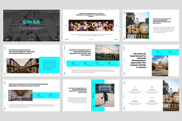 Sinar - University PowerPoint in PowerPoint Templates - product preview 1