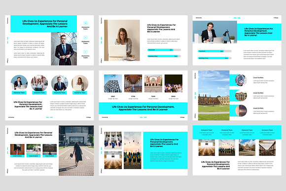 Sinar - University PowerPoint in PowerPoint Templates - product preview 2