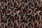 Old Chains Pile Texture Pattern