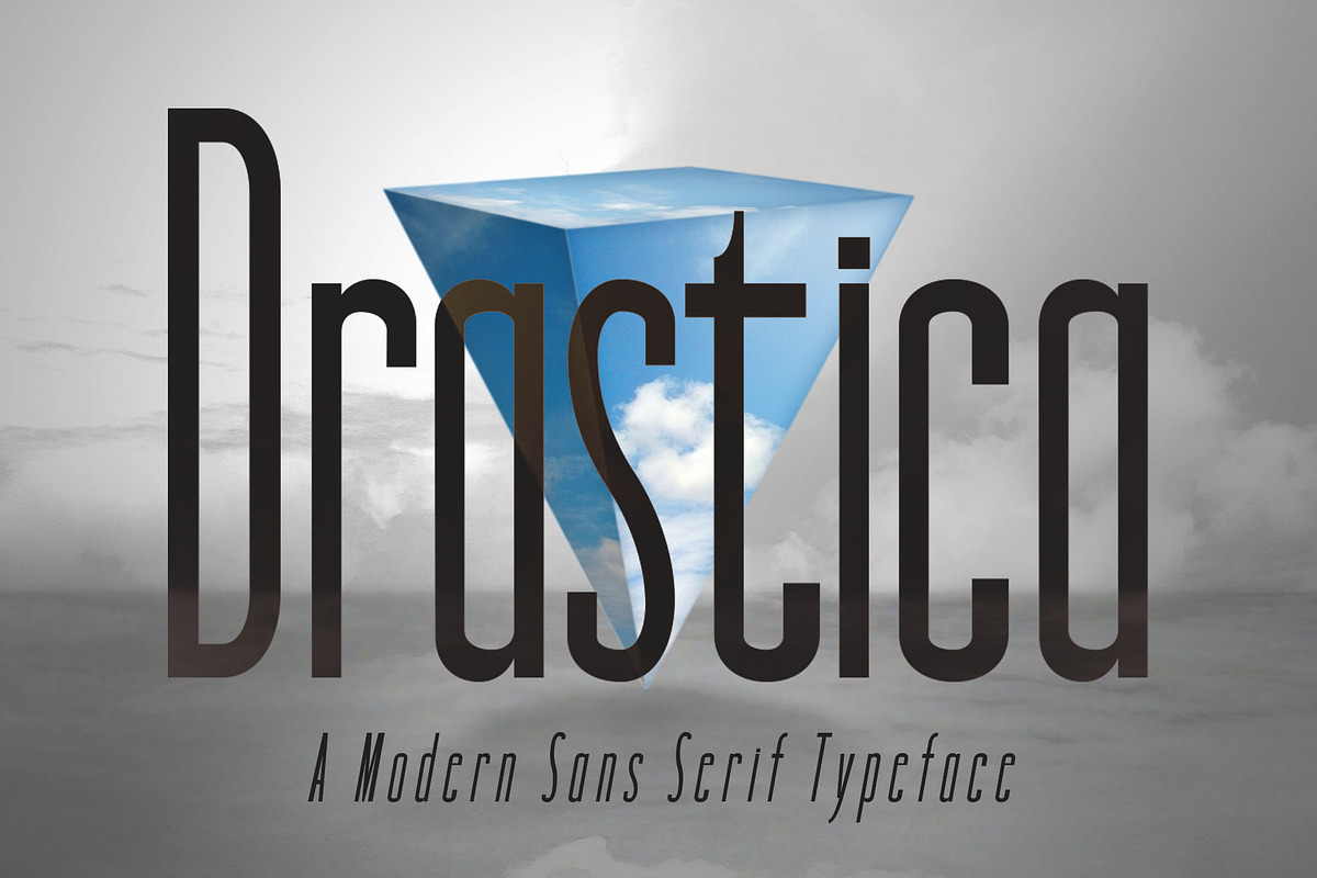 DRASTICA: A Modern Typeface in Sans-Serif Fonts - product preview 8