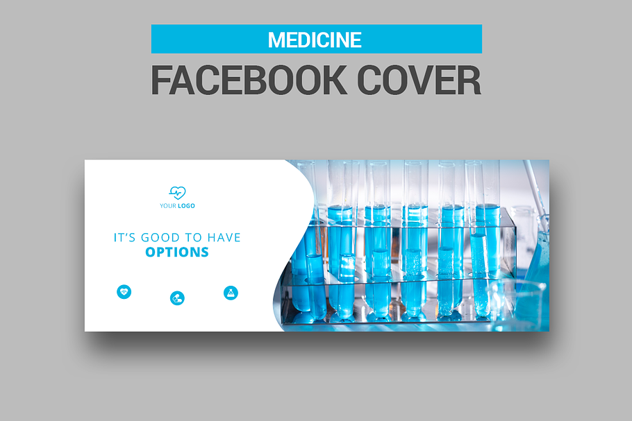Medicine - Facebook Cover in Facebook Templates - product preview 8