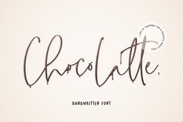 ChocoLatte Script Font
