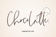 ChocoLatte Script Font