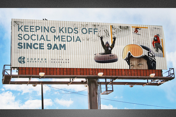 Corrugated Billboard Mockup Template