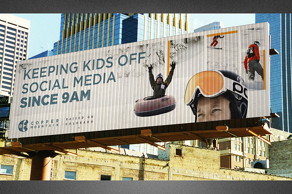 Corrugated Billboard Mockup Template in Print Mockups - product preview 2